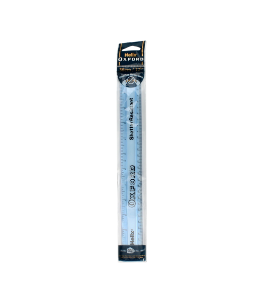 OXFORD 12" SHATTER RESISTANT RULER Image