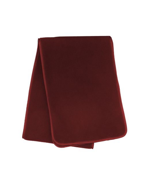 MAROON FLEECE SCARF Image