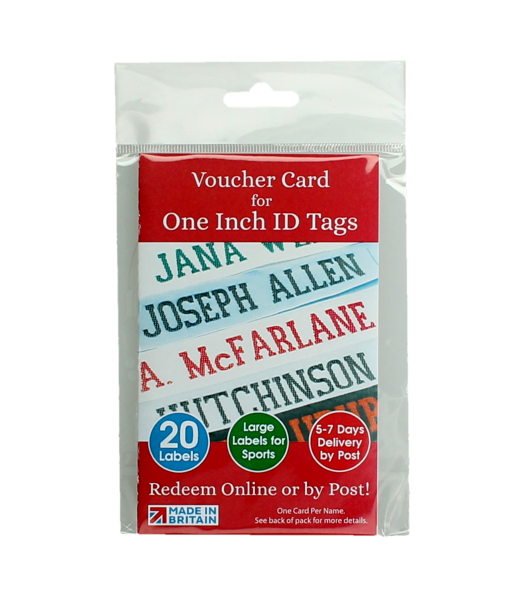 20 ONE-INCH WOVEN NAME TAPES Image