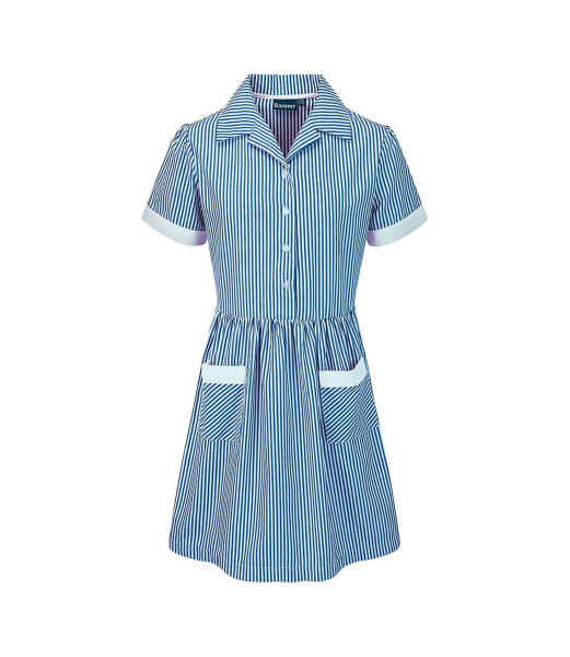 BLUE STRIPED SUMMER DRESS Stevensons
