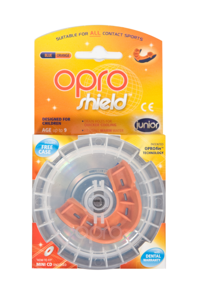 PINK OPRO MOUTH GUARD JUNIOR SILVER Image