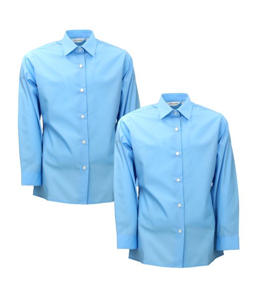 BLUE BLOUSES LONG SLEEVE Image