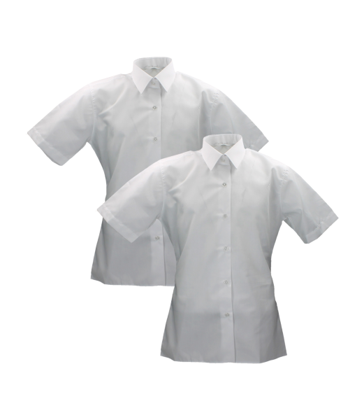 WHITE BLOUSES SHORT SLEEVE Image