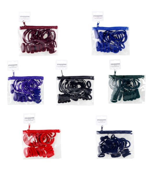 ZIP BAG ASSORTED HAIR ACCESSORIES Image