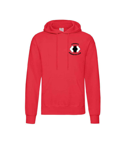 DYNAMITE GYMNASTICS SENIOR HOODY - RED Image