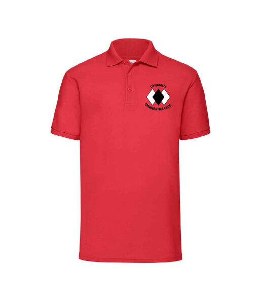 DYNAMITE GYMNASTICS SENIOR POLO - RED Image