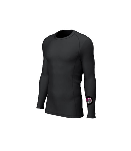 GLASGOW FURY NETBALL CLUB SENIOR ALL PURPOSE BASELAYER - BLACK Image