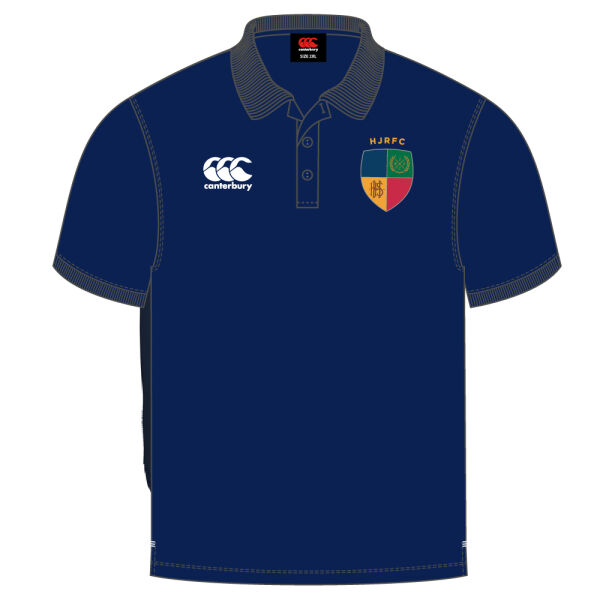HILLHEAD JORDANHILL WAIMAK POLO SHIRT NAVY MALE Image