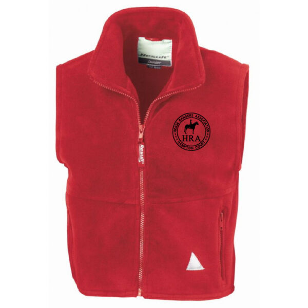 HRA HAMPTON COURT FLEECE BODYWARMER (JUNIOR) Image
