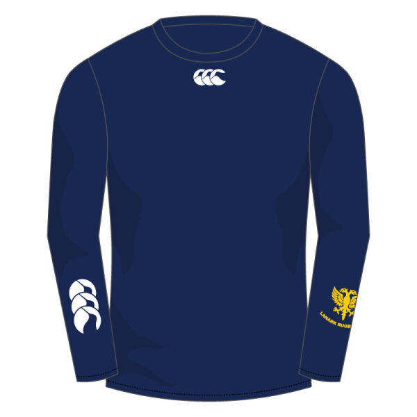 LANARK RFC BASELAYER COLD LONG SLEEVE NAVY Image