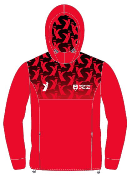 UOD PENGUIN SUBLIMATED HOODY - RED Image