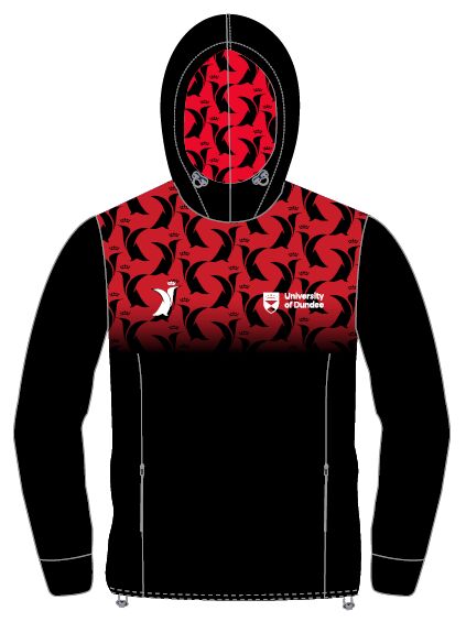 UOD PENGUIN SUBLIMATED HOODY - BLACK Image