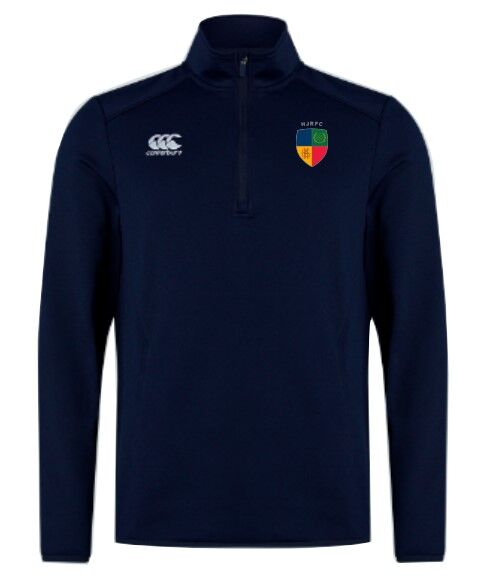 HILLHEAD JORDANHILL NAVY 1/4 ZIP MIDLAYER FEMALE Image