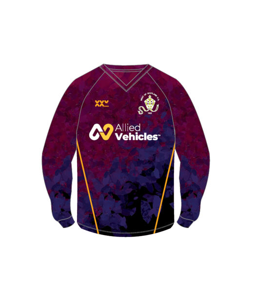 WEST OF SCOTLAND CC LONG SLEEVE FEMALE CRICKET SWEATER Image