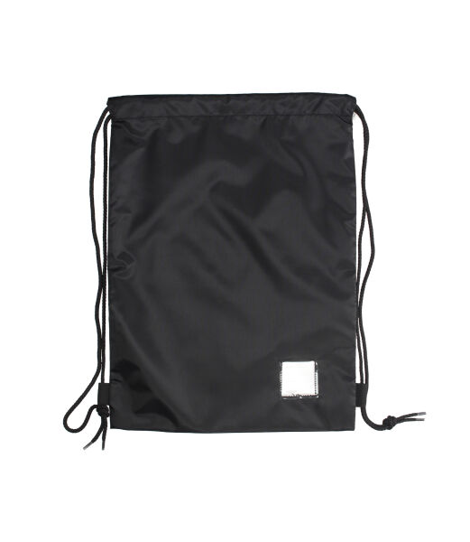 PLAIN TOP STRAP GYMSACK - BLACK Image