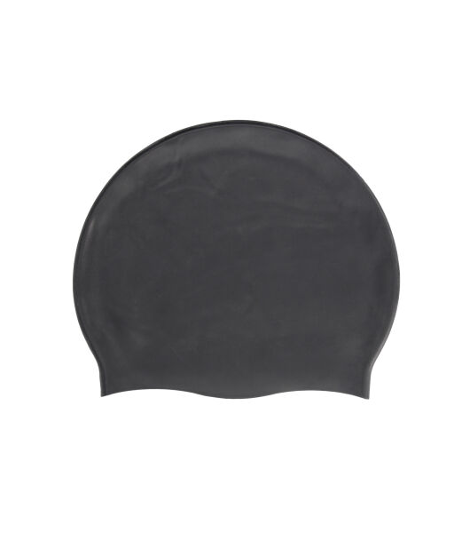 BLACK SILICONE SWIMHAT Image