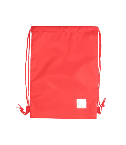 RED PLAIN TOP STRAP GYMSACK Image