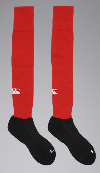 SCOTTISH THISTLES MASTERS HC ADULT MALE CLUB SOCKS - RED Image