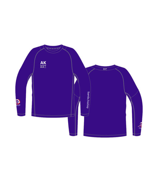 BON ACCORD MBC HOCKEY CLUB PURPLE BASELAYER - JUNIOR AND SENIOR Image