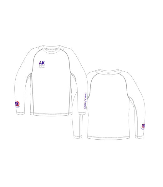 BON ACCORD MBC HOCKEY CLUB WHITE BASELAYER - JUNIOR AND SENIOR Image