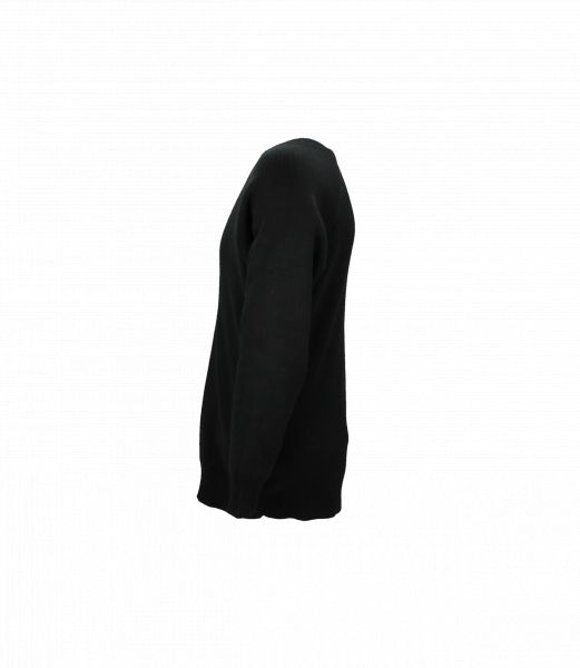 BLACK COTTON ACRYLIC PULLOVER Image