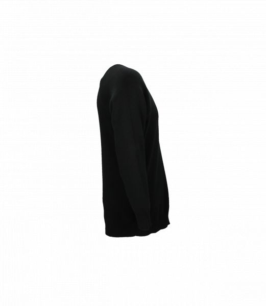 BLACK COTTON ACRYLIC PULLOVER Image