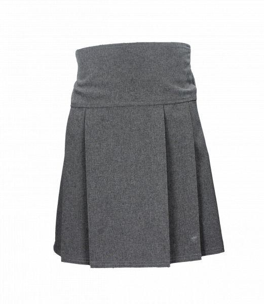 GREY PLEATED JUNIOR SKIRT Image