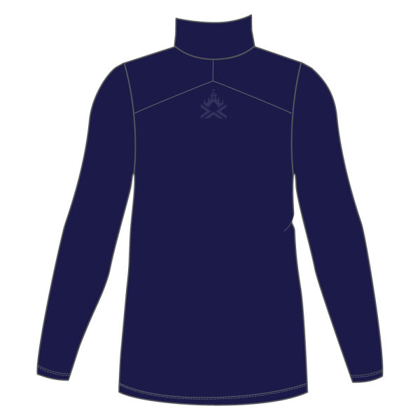 AUSA SPORTS FEMALE CLUB QUARTER ZIP MIDLAYER NAVY Image