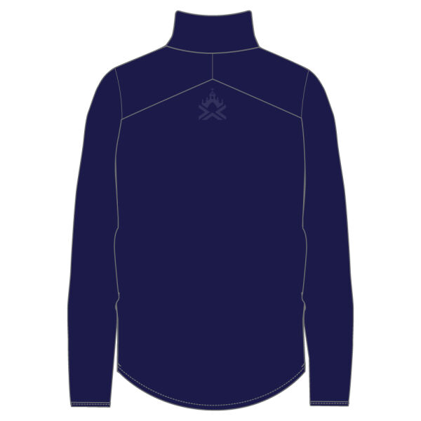 AUSA SPORTS MALE CLUB QUARTER ZIP MIDLAYER NAVY Image