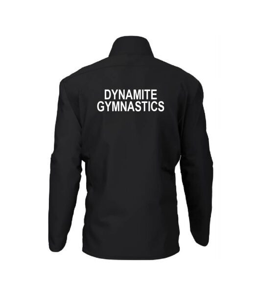 DYNAMITE GYMNASTICS JUNIOR 1/4 ZIP MIDLAYER- BLACK Image