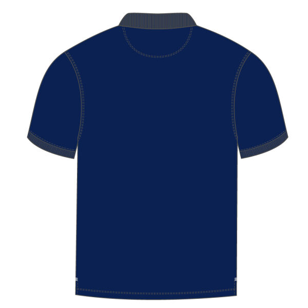 HILLHEAD JORDANHILL WAIMAK POLO SHIRT NAVY MALE Image
