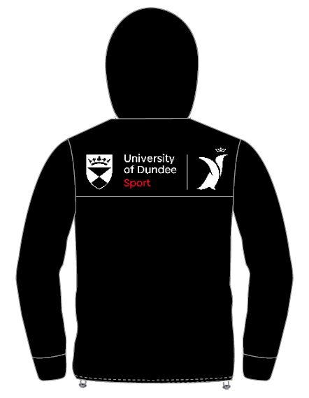 UOD PENGUIN SUBLIMATED HOODY - BLACK Image
