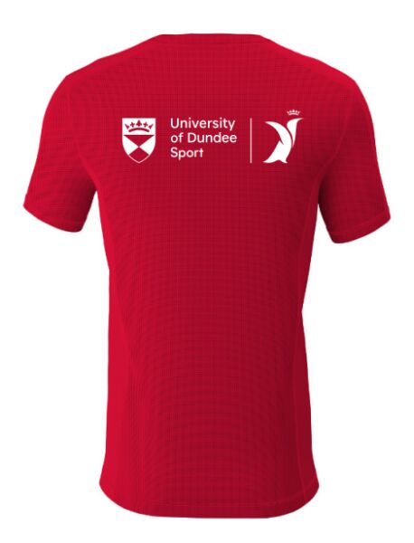 UOD PENGUIN TECH T-SHIRT - RED Image