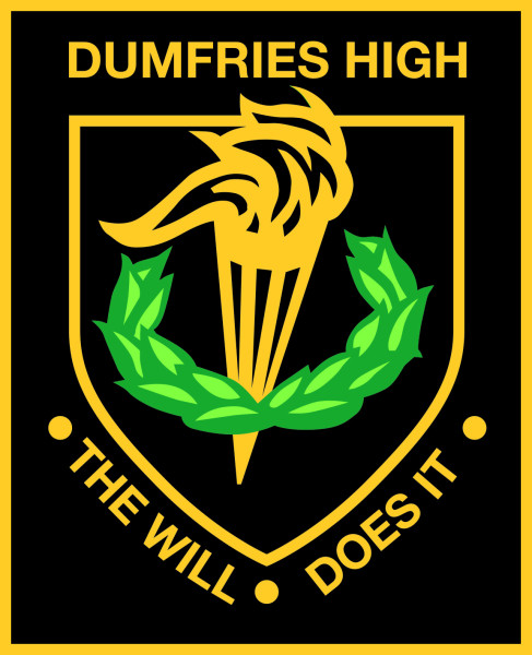 Dumfries High School, Dumfries Logo