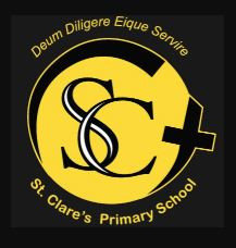 St. Clare's Primary School, Newton Mearns Logo