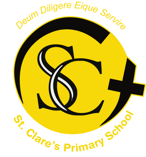 St. Clare's Primary School, Newton Mearns Logo