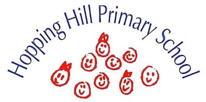 Hopping Hill Primary School, Northampton Logo
