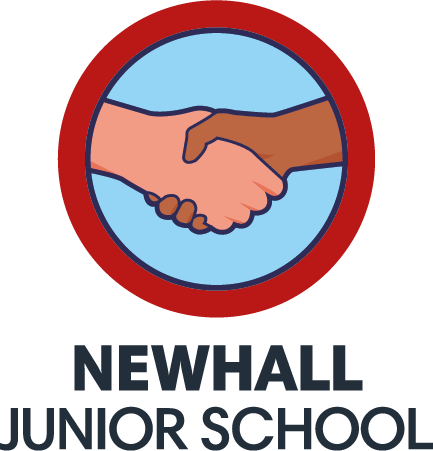 Newhall Junior School, Swadlincote Logo