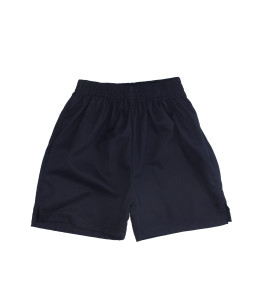 NAVY POLY/COTTON SHORTS Image