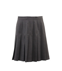 GREY KNIFE PLEAT SKIRT Image