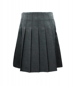 TRUTEX JNR PLEATED GREY SKIRT Image