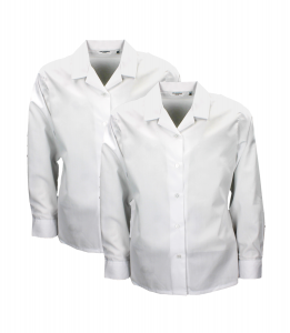 WHITE BLOUSES O/N LONG SLEEVE Image