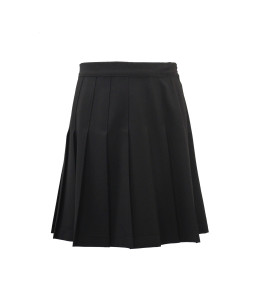 JNR BLACK STITCHED DOWN PLEAT SKIRT Image