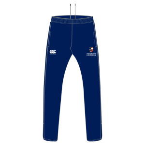AUSA SPORTS TAPERED POLY KNIT STRETCH PANT NAVY Image