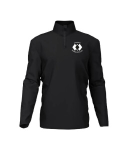 DYNAMITE GYMNASTICS JUNIOR 1/4 ZIP MIDLAYER- BLACK Image
