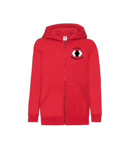 DYNAMITE GYMNASTICS JUNIOR ZIP HOODY - RED Image