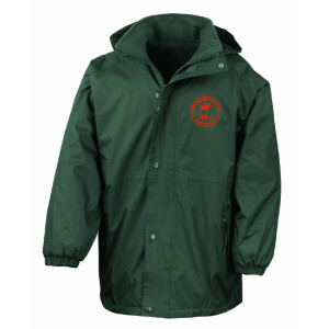 HRA HAMPTON COURT REVERSIBLE STORMDRI 4000 WATERPROOF JACKET - BOTTLE GREEN Image