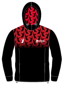 UOD PENGUIN SUBLIMATED HOODY - BLACK Image