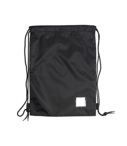 PLAIN TOP STRAP GYMSACK - BLACK Image