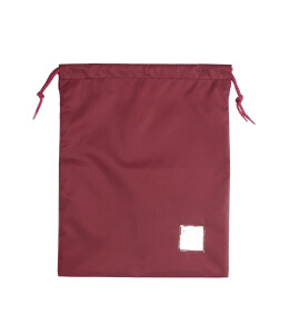 PLAIN TOP STRAP GYMSACK - MAROON Image